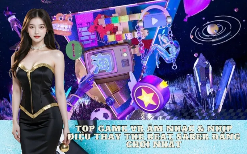 op Game VR Âm Nhạc & Nhịp Điệu Thay Thế Beat Saber Đáng Chơi Nhất